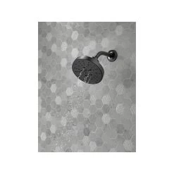 Delta H2Okinetic 5-Setting Contemporary Raincan Shower Head, Matte Black -Delta Faucet Store 14c1e0ef0c475b7a 1874 w800 h800 b0 p0