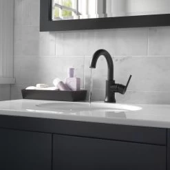 Delta Trinsic Single Handle Bathroom Faucet, Matte Black, 559HA-BL-DST 8 Delta Trinsic Single Handle Bathroom Faucet, Matte Black, 559HA-BL-DST -Delta Faucet Store 1c11b21e0cbf41ce 0165 w800 h800 b0 p0