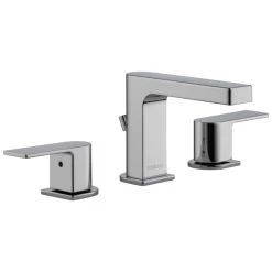 Delta Xander Two Handle Widespread Bathroom, Chrome, P3519LF