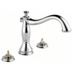 Delta Cassidy Roman Tub Trim, Less Handles, Chrome, T2797-LHP