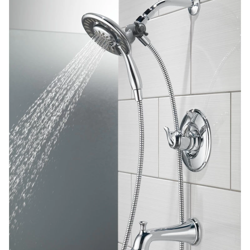 Delta Linden Monitor 17 Series Tub And Shower Trim, In2ition, Champagne Bronze 4 Delta Linden Monitor 17 Series Tub And Shower Trim, In2ition, Champagne Bronze - Image 4