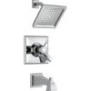 Delta Dryden Monitor 17 Series Tub & Shower Trim, Chrome, T17451