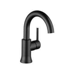 Delta Trinsic Single Handle Bathroom Faucet, Matte Black, 559HA-BL-DST