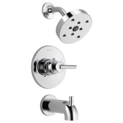 Delta Trinsic Monitor 14 Series H2Okinetic Tub & Shower Trim, Chrome, T14459