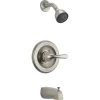 Delta Classic Monitor 13 Series Tub & Shower Trim, Stainless, T13420-SS