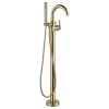 Delta Trinsic Contemporary Floor Mount Tub Filler Trim, Champagne Bronze