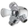 Delta 3-Way Shower Arm Diverter For Hand Shower, Chrome, U4929-PK