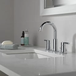 Delta 35749LF Nicoli 1.2 GPM Widespread Bathroom Faucet - Chrome -Delta Faucet Store 46b184480f9baacb 4755 w800 h800 b0 p0