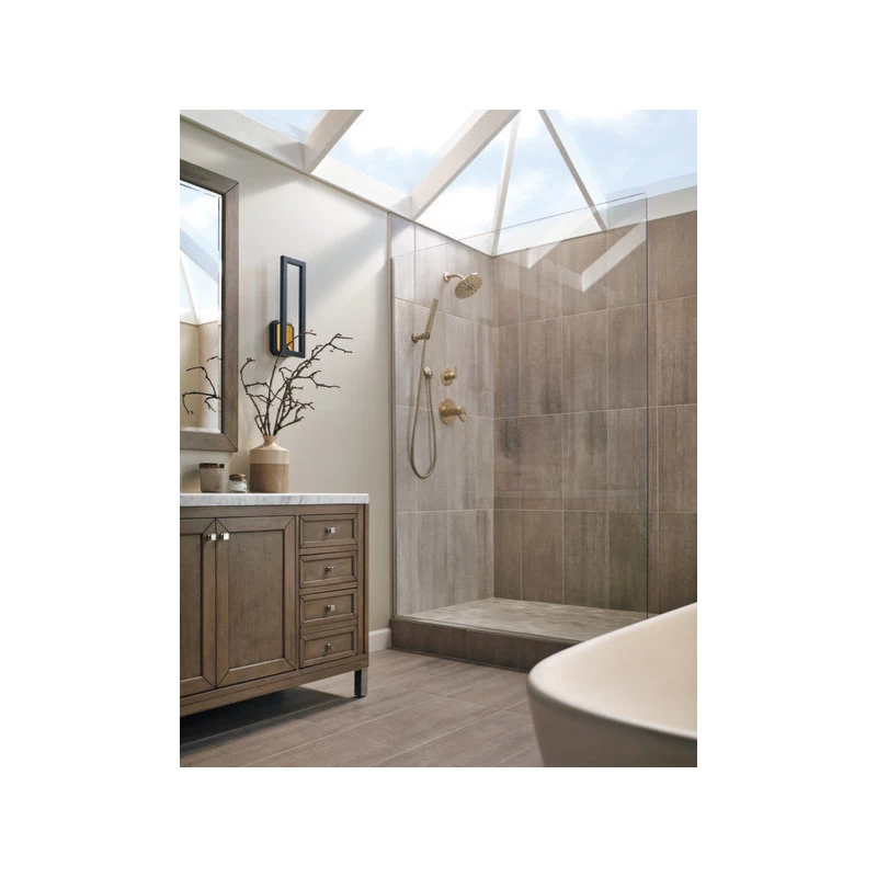 Delta Grail Single-Setting Adjustable Wall Mount Hand Shower, Champagne Bronze 2 Delta Grail Single-Setting Adjustable Wall Mount Hand Shower, Champagne Bronze - Image 2