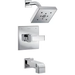 Delta Ara Monitor 14 Series H2Okinetic Tub & Shower Trim, Chrome, T14467