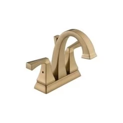 Delta Dryden 2 Handle Centerset Faucet, Champagne Bronze, 2551-CZMPU-DST