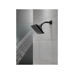 Delta H2Okinetic 5-Setting Angular Raincan Shower Head, Matte Black, 52664-BL 9 Delta H2Okinetic 5-Setting Angular Raincan Shower Head, Matte Black, 52664-BL -Delta Faucet Store 5b91c4110c475b34 1367 w800 h800 b0 p0