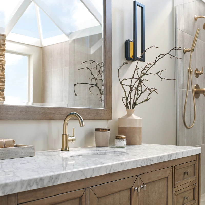 Delta Trinsic Single Handle High-Arc Faucet, Champagne Bronze, 559HA-CZ-DST 6 Delta Trinsic Single Handle High-Arc Faucet, Champagne Bronze, 559HA-CZ-DST - Image 6