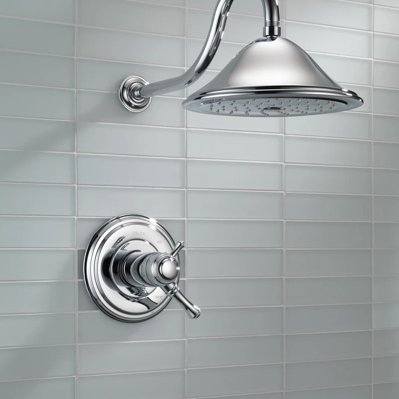 Delta Cassidy TempAssure 17T Series Shower Trim, Chrome, T17T297 2 Delta Cassidy TempAssure 17T Series Shower Trim, Chrome, T17T297 - Image 2