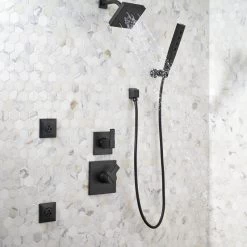 Delta Ara Monitor 17 Series H2Okinetic Shower Trim, Matte Black, T17267-BL -Delta Faucet Store 76d15aaa0d25cfeb 1345 w800 h800 b0 p0