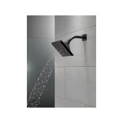 Delta H2Okinetic 5-Setting Angular Raincan Shower Head, Matte Black, 52664-BL 8 Delta H2Okinetic 5-Setting Angular Raincan Shower Head, Matte Black, 52664-BL -Delta Faucet Store 79c1c5e80c475b33 1367 w800 h800 b0 p0