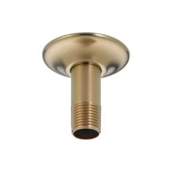 Delta Ceiling Mount Shower Arm & Flange, Champagne Bronze, U4996-CZ