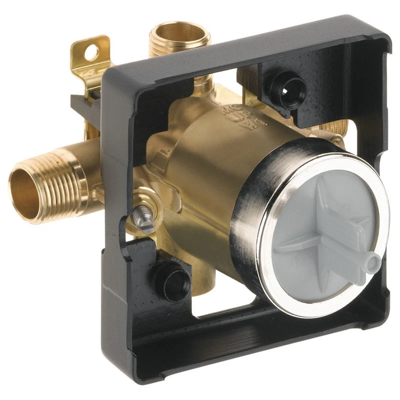 Delta MultiChoice High-Flow Shower Rough, Inlets/Outlets, R10000-UNWSHF 1 Delta MultiChoice High-Flow Shower Rough, Inlets/Outlets, R10000-UNWSHF