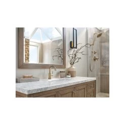 Delta Grail Single-Setting Adjustable Wall Mount Hand Shower, Champagne Bronze 8 Delta Grail Single-Setting Adjustable Wall Mount Hand Shower, Champagne Bronze -Delta Faucet Store 85d1cac40c475b6e 8908 w800 h800 b0 p0