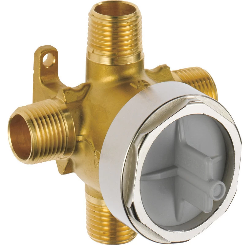 Delta 1/2" 3/6-Setting Diverter Rough-In Valve 1 Delta 1/2" 3/6-Setting Diverter Rough-In Valve