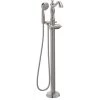 Delta T4797-FL-LHP Cassidy Floor Mounted Tub Filler - Brilliance Stainless