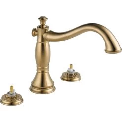 Delta Cassidy Roman Tub Trim, Less Handles, Champagne Bronze, T2797-CZLHP