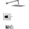 Delta Vero Monitor 14 Series Tub & Shower Trim, Chrome, T14453