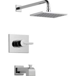 Delta Vero Monitor 14 Series Tub & Shower Trim, Chrome, T14453