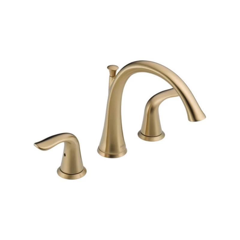 Delta Lahara Roman Tub Trim, Champagne Bronze, T2738-CZ 1 Delta Lahara Roman Tub Trim, Champagne Bronze, T2738-CZ