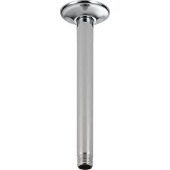 Delta Showering Components Ceiling Mount Shower Arm & Flange, Chrome, U4999