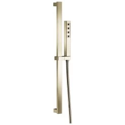 Delta Faucet - 51567-PN-PR - Universal Showering Components H2Okinetic® Single-Setting Slide Bar Hand Shower