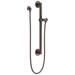 Delta Faucet - 51600-RB - Universal Showering Components Adjustable Slide Bar / Grab Bar Assembly With Elbow