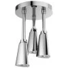 Delta Faucet - 57140-25-L - Universal Showering Components H2Okinetic® Pendant Raincan Shower Head With LED Light