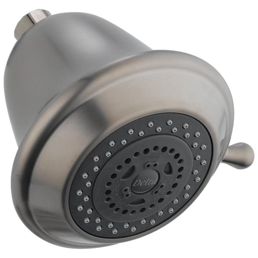 Delta Faucet - RP43381SS - Universal Showering Components Premium 3-Setting Shower Head 1 Delta Faucet - RP43381SS - Universal Showering Components Premium 3-Setting Shower Head