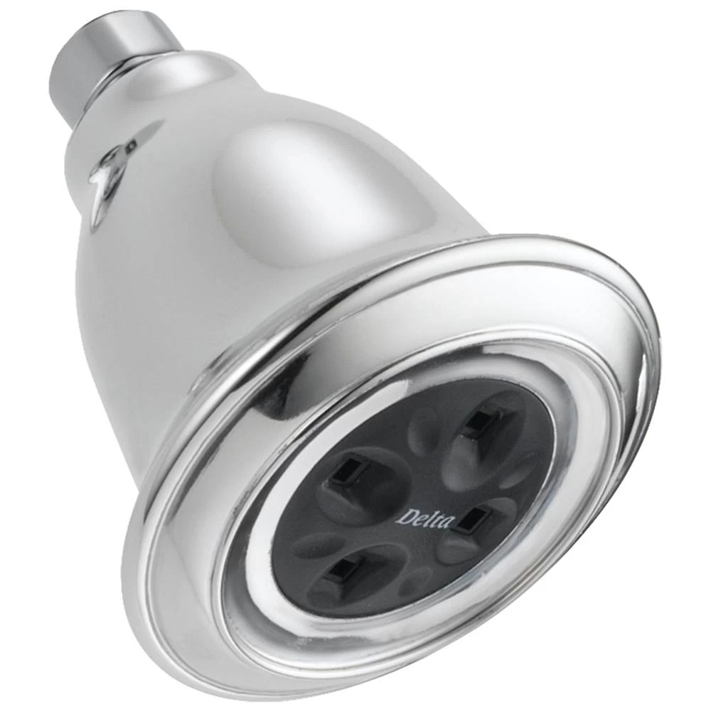 Delta Faucet - RP54752 - Universal Showering Components H2Okinetic® Single-Setting Raincan Shower Head 1 Delta Faucet - RP54752 - Universal Showering Components H2Okinetic® Single-Setting Raincan Shower Head