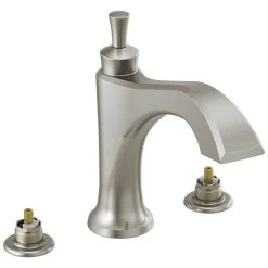 Delta Faucet - T2756-SSLHP - Dorval™ Roman Tub Trim - Less Handles