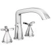 Delta Faucet - T27766 - Stryke® Three Hole Roman Tub Trim