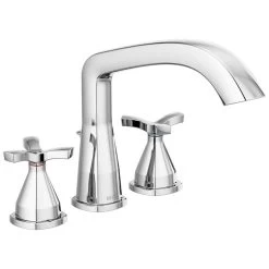 Delta Faucet - T27766 - Stryke® Three Hole Roman Tub Trim