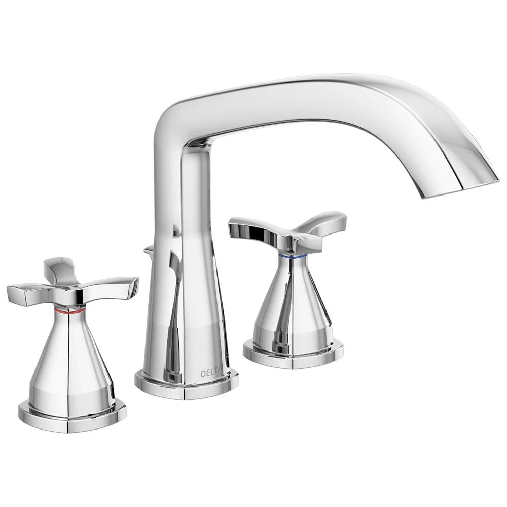 Delta Faucet - T27766 - Stryke® Three Hole Roman Tub Trim 1 Delta Faucet - T27766 - Stryke® Three Hole Roman Tub Trim