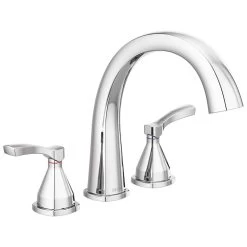 Delta Faucet - T2777 - Stryke® Three Hole Roman Tub Trim
