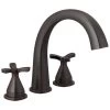 Delta Faucet - T27776-RB - Stryke® Three Hole Roman Tub Trim