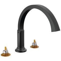 Delta Faucet - T2788-BLLHP - Tetra™ Roman Tub Trim