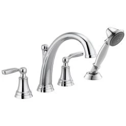 Delta Faucet - T4732 - Woodhurst™ Roman Tub With Handshower Trim