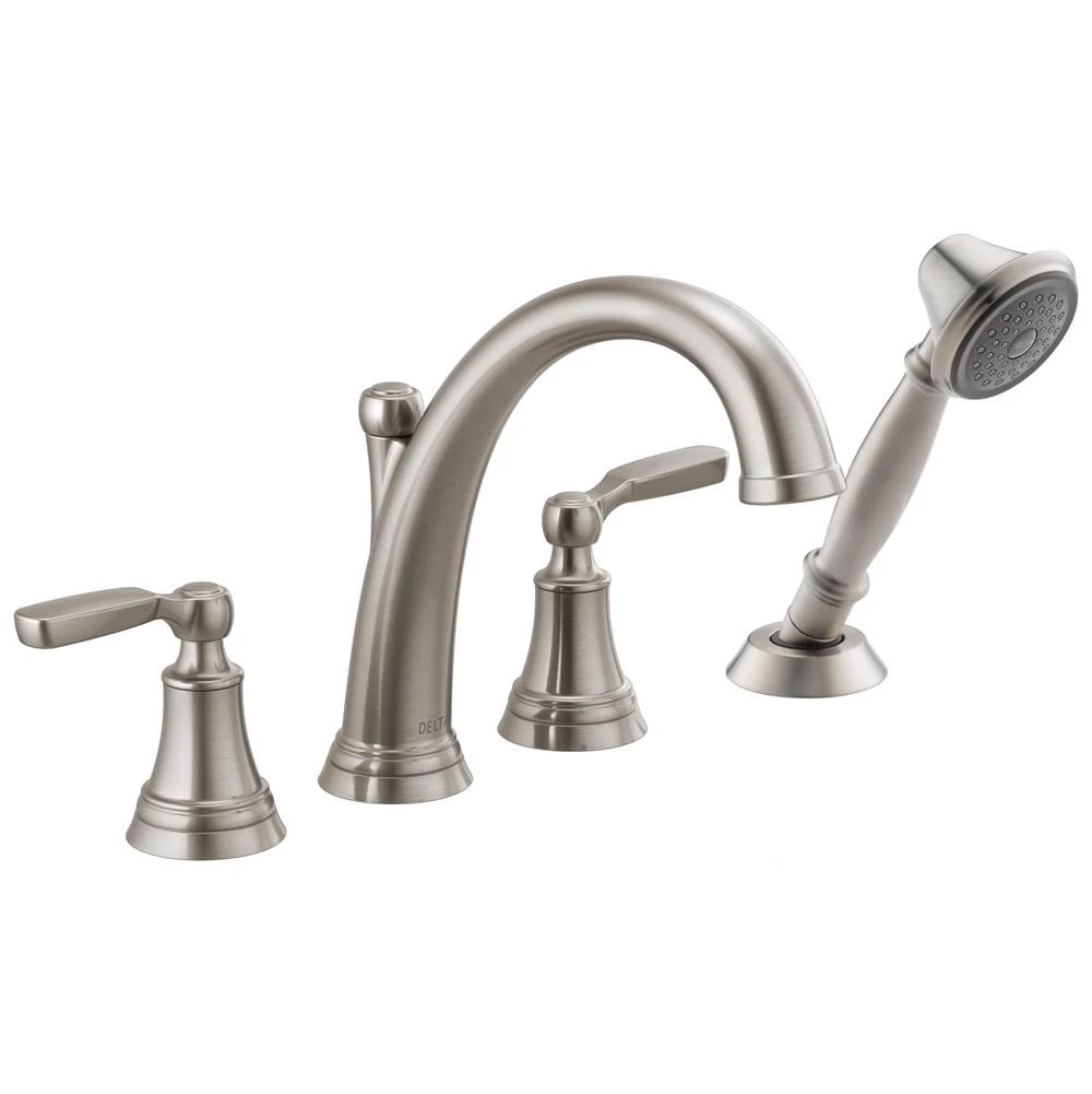 Delta Faucet - T4732-SS - Woodhurst™ Roman Tub With Handshower Trim 1 Delta Faucet - T4732-SS - Woodhurst™ Roman Tub With Handshower Trim