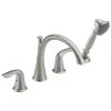 Delta Faucet - T4738-SS - Lahara® Roman Tub With Handshower Trim