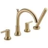 Delta Faucet - T4759-CZ - Trinsic® Roman Tub With Hand Shower Trim
