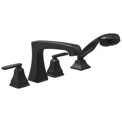 Delta Faucet - T4764-BL - Ashlyn® Roman Tub Trim With Hand Shower