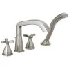 Delta Faucet - T47766-SS - Stryke® Four Hole Roman Tub Trim