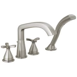 Delta Faucet - T47766-SS - Stryke® Four Hole Roman Tub Trim