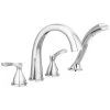 Delta Faucet - T4777 - Stryke® Four Hole Roman Tub Trim